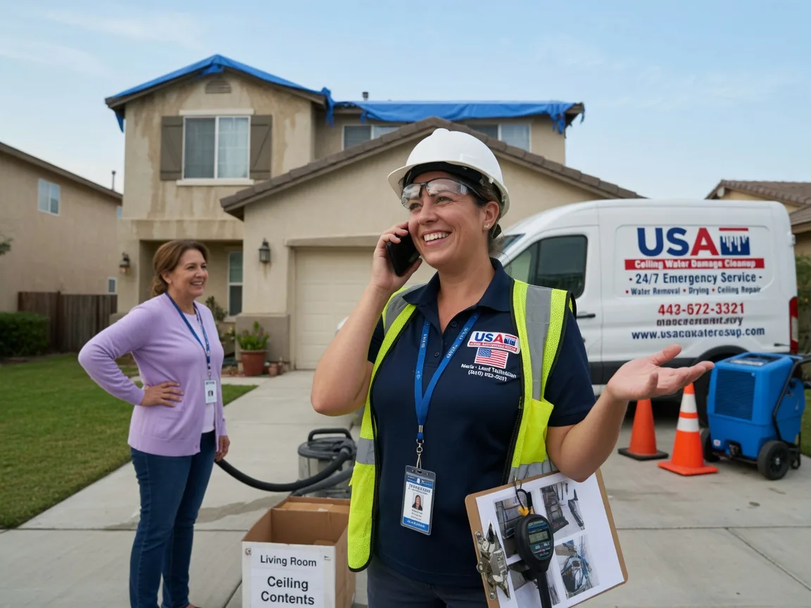 Ceiling Water Damage Restoration Port Sanilac, MI FAQs